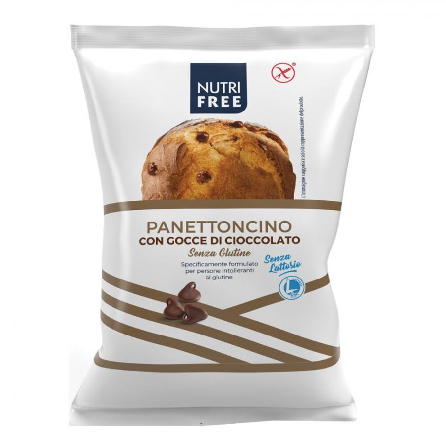 NUTRIFREE Panettoncino con Gocce di Ciocc. 100g