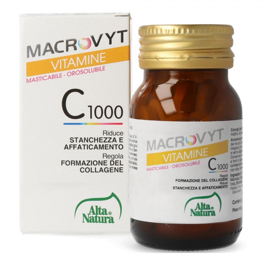 Macrovyt Vitamina C - 1000 Orosolubile 30 Compresse