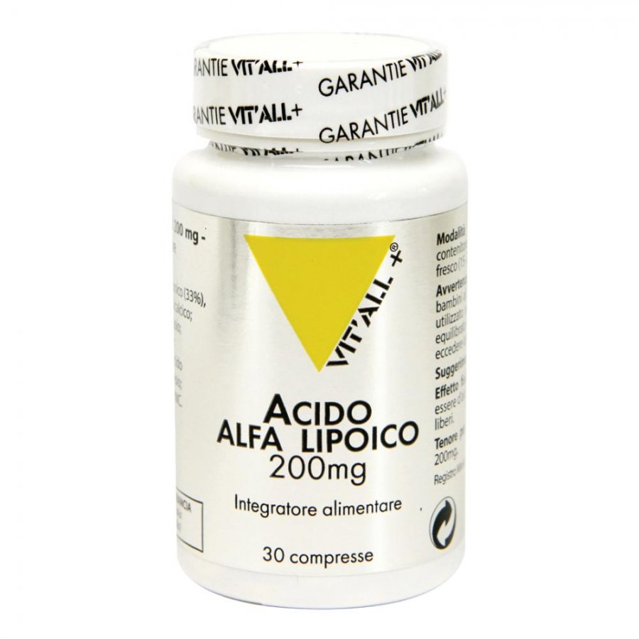 VITAL PLUS Acido Alfa Lipoico 30Cpr