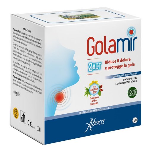 Golamir 2act 20 compresse orosolubili da 1,5 g