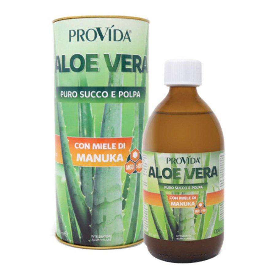 Provida Aloe Vera - Manuka 500 ml - Gel Interno per il Benessere del Sistema Digerente