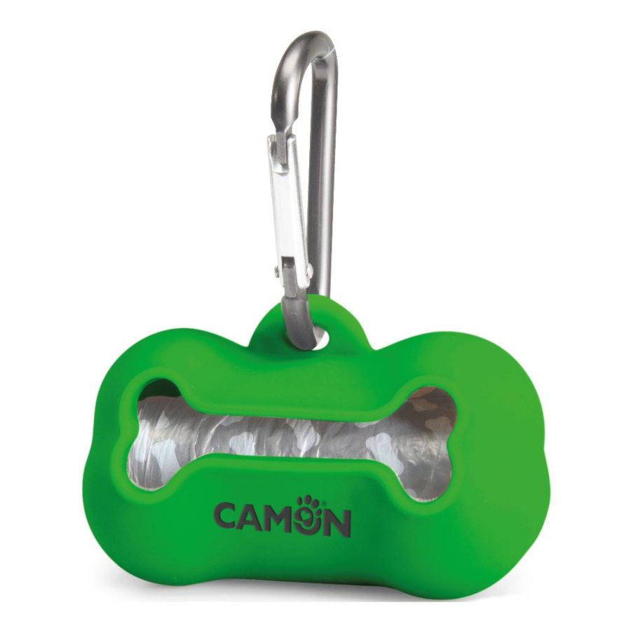 CAMON DISPENSER SACCHETTI SILICONE VERDE 20PZ