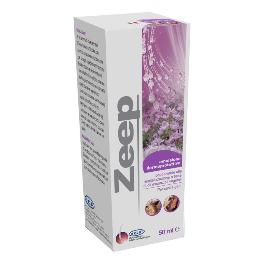 Zeep Emulsione Dermoprotettiva 50ml - Crema Idratante per la Pelle Sensibile