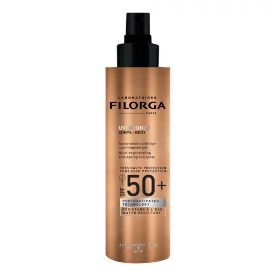 Filorga UV Bronze Body50 - Spray Solare Anti-età Nutri-Rigenerante SPF 50+ 150ml
