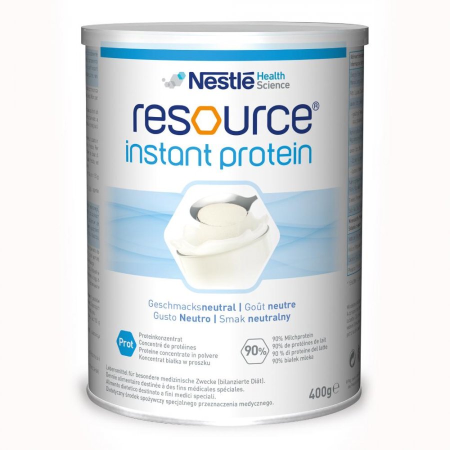 Nestlé Resource Instant Protein 400g - Integratore Proteico Istantaneo per il Tuo Benessere