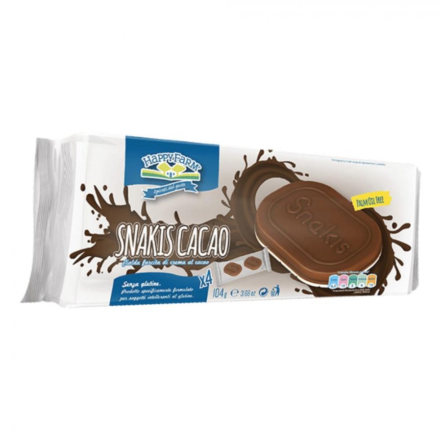 HAPPY FARM Snakis Crema Cacao 104g