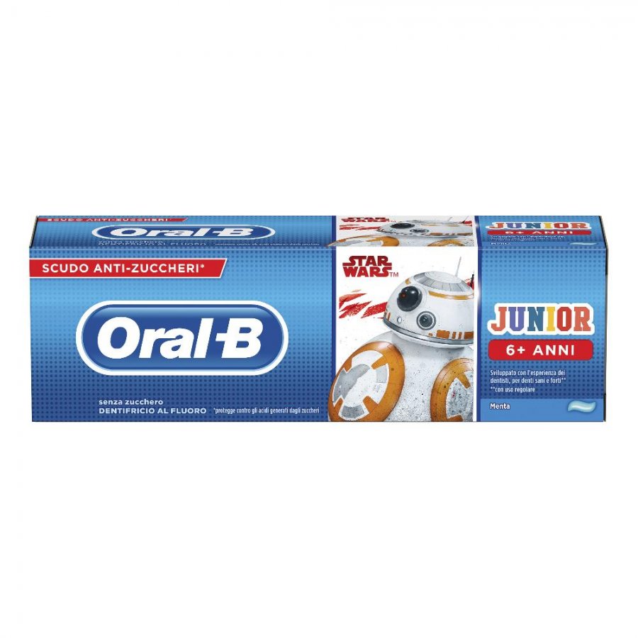 Oral-B - Dentifricio Star Wars Junior +6 Anni 75ml