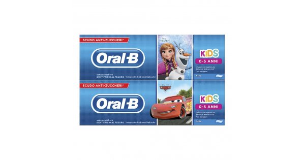 Oral-B Dentifricio Kids Frozen/Cars assort., 75 ml Acquisti online