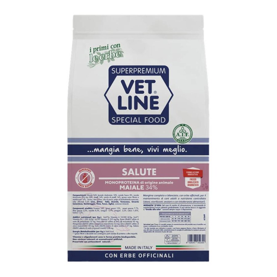VETLINE SALUTE MAIALE 12,5KG