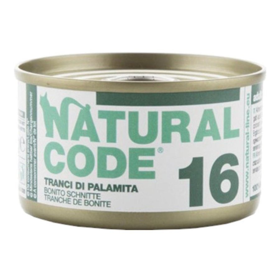 NATURAL CODE GATTO 16 PALAMITA 85GR (lattina)