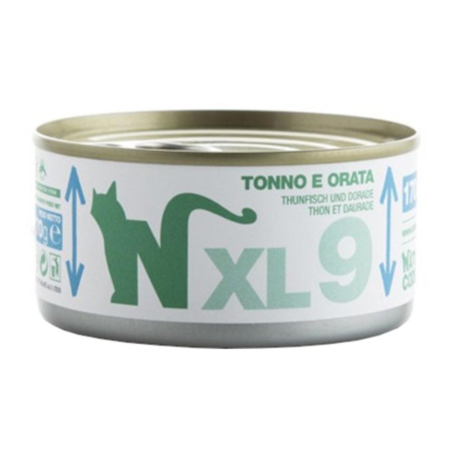 NATURAL CODE GATTO XL9 TONNO ORATA 170GR (lattina)