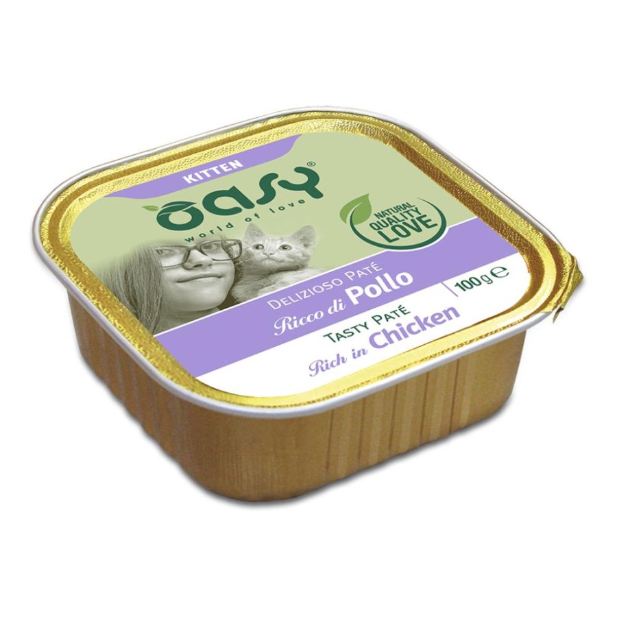 OASY WET CAT DELIZ PATE POLLO 100G