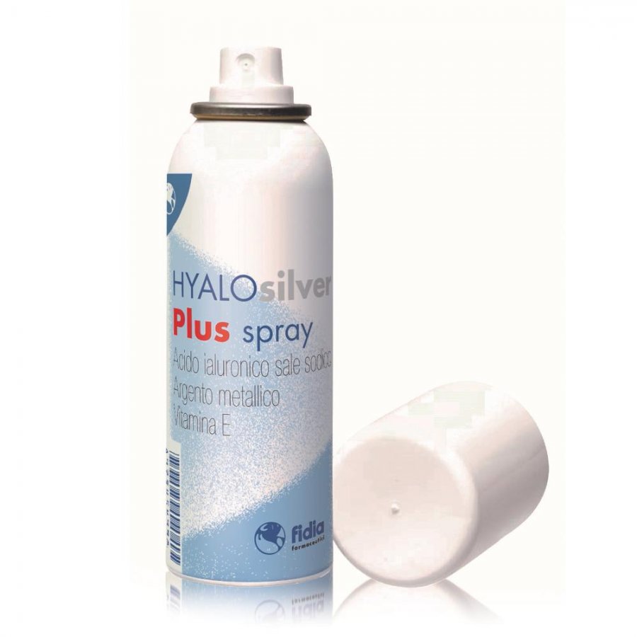 Hyalosilver Plus - Spray Trattamento per Lesioni Cutanee Non Infette da 125ml - Cura della Pelle