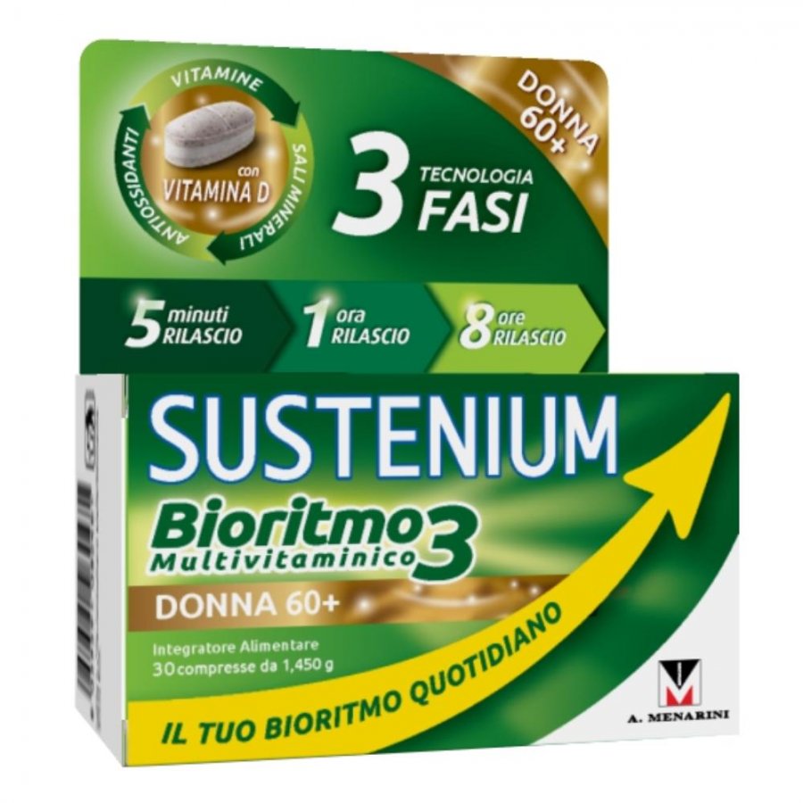SUSTENIUM BIORITMO3 DONNA 60+ 30CPR