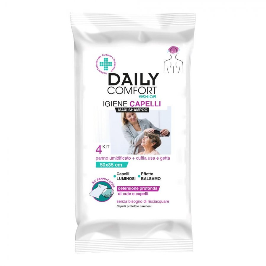 Diva - Daily comfort senior panni shampoo 4 pz