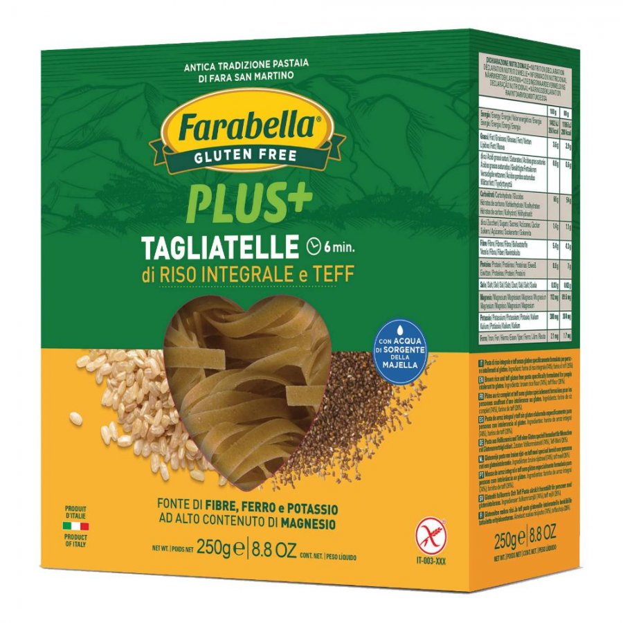 FARABELLA Pasta Tagliatelle Riso/Teff 250g