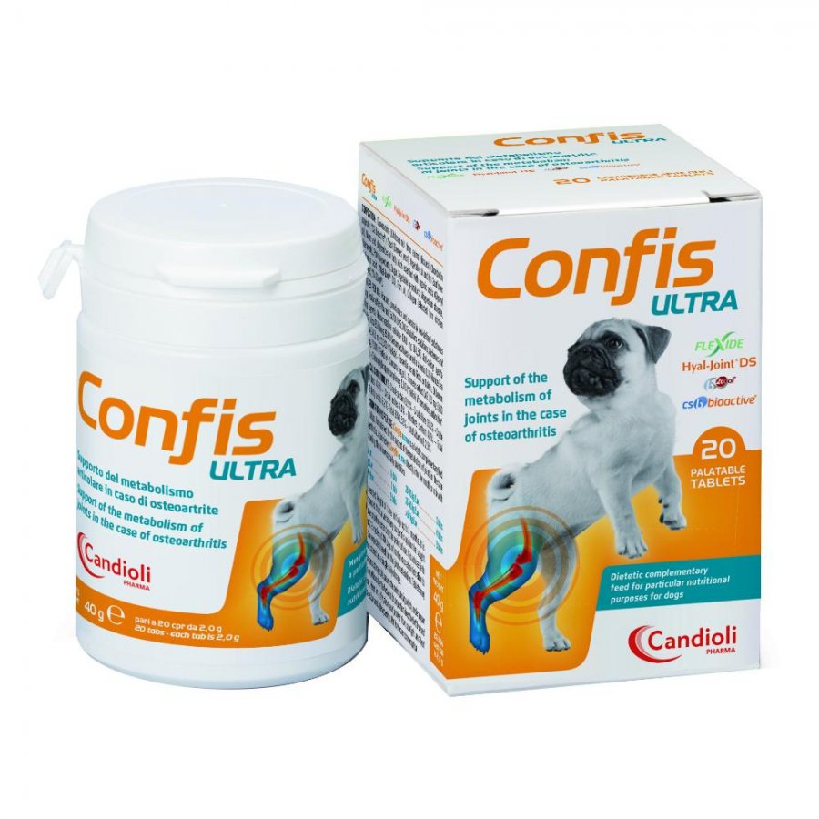 Confis Ultra Mangime Complementare Cani 20 Compresse