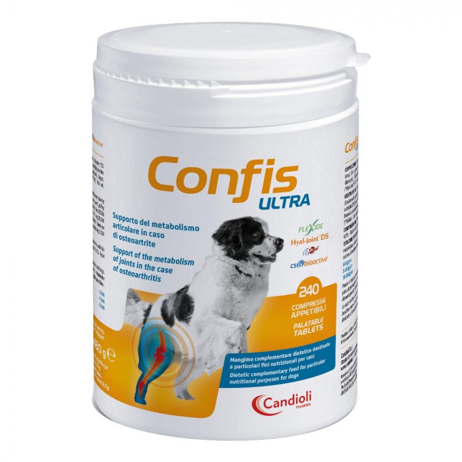 Confis Ultra Mangime Complementare Cani 240 Compresse
