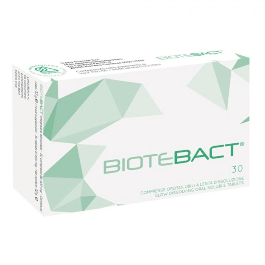 Biotebact 30 Compresse - Integratore per il Benessere delle Vie Respiratorie