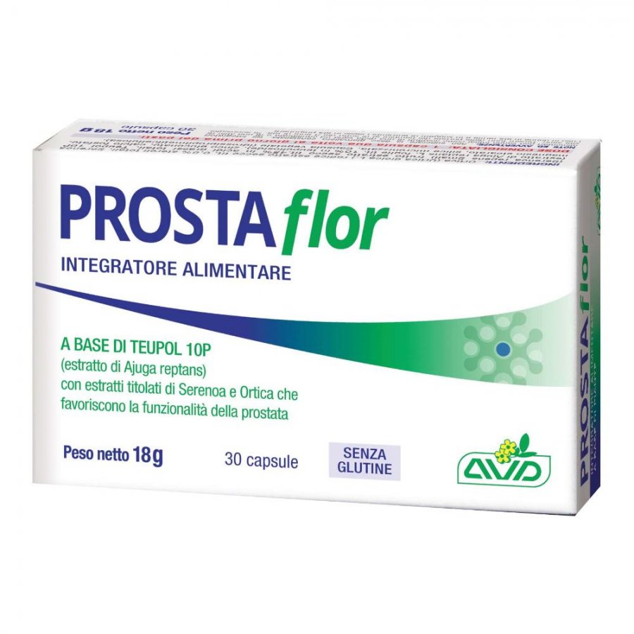 Prostaflor - Integratore Prostatico e per le Vie Urinarie - 30 Capsule