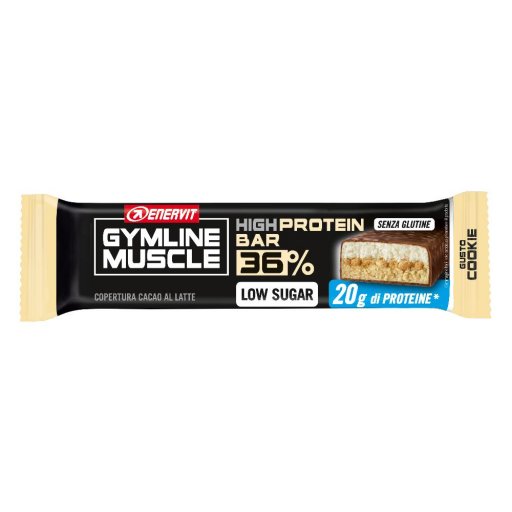 Enervit Gymline, Barretta Proteica Cookies con Vitamine, 55 g