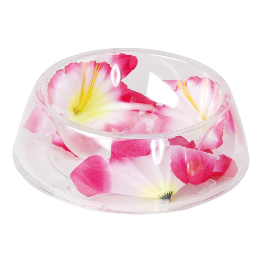 CAMON CIOTOLA PLASTICA TRASPARENTE FIORI (M) 17CM