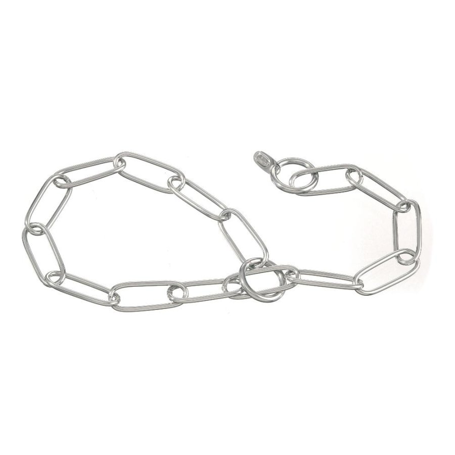 CAMON COLLARE ACCIAIO MAGLIA OVALE 3x65CM