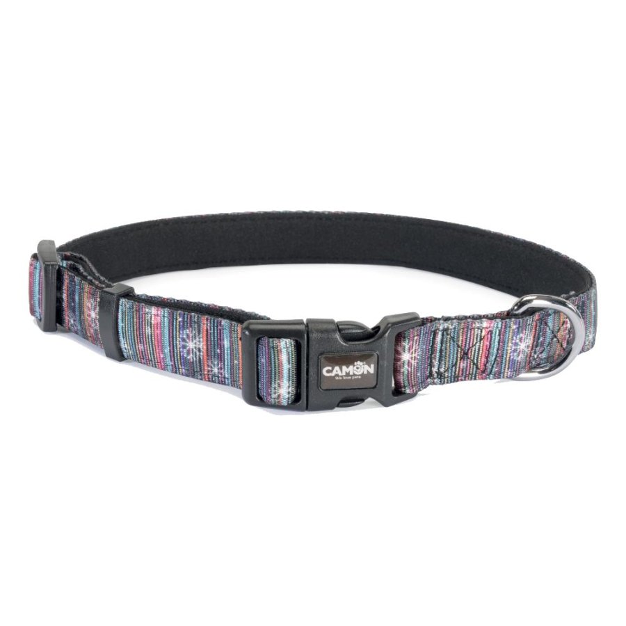 CAMON COLLARE MULTICOLOR NYLON REGOLABILE (XS) 1x32CM