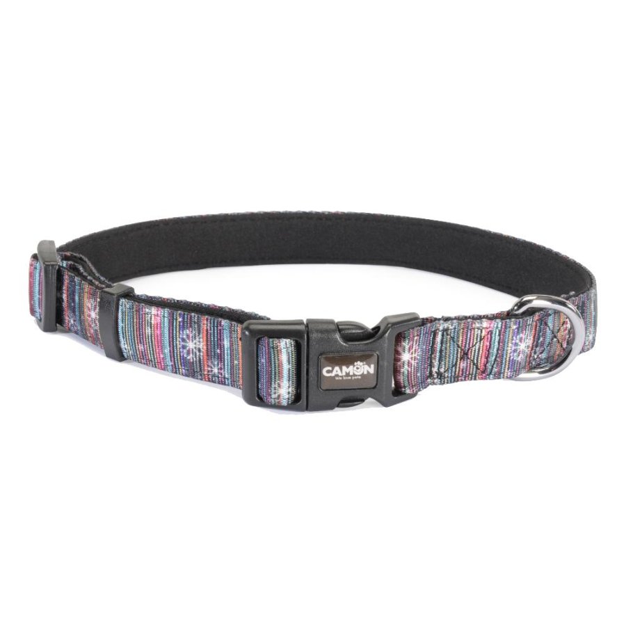 CAMON COLLARE MULTICOLOR NYLON REGOLABILE (S) 1,5x42CM