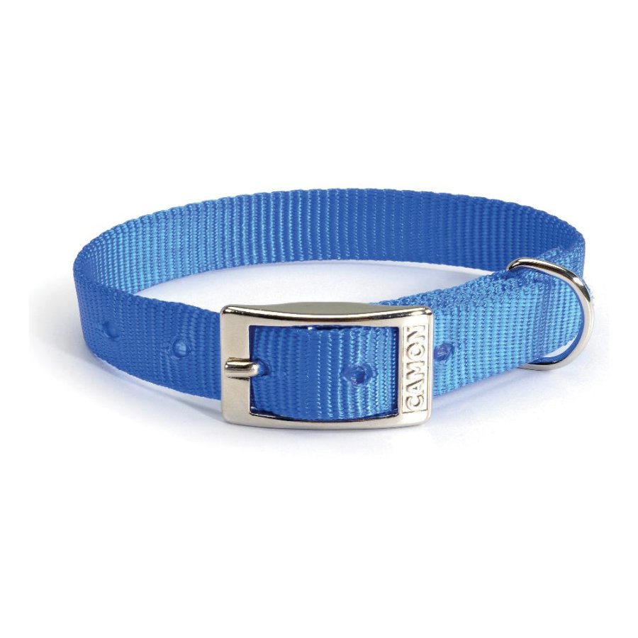CAMON COLLARE NYLON BLU 1,2x28CM