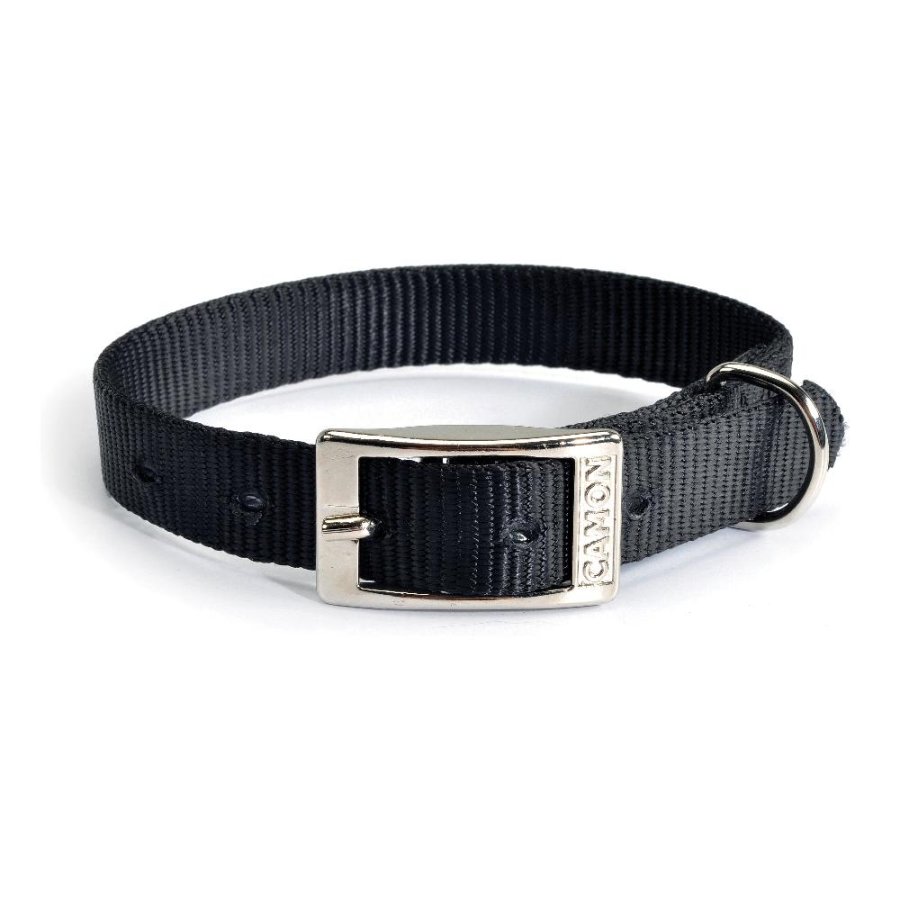 CAMON COLLARE NYLON NERO 1,2x28CM
