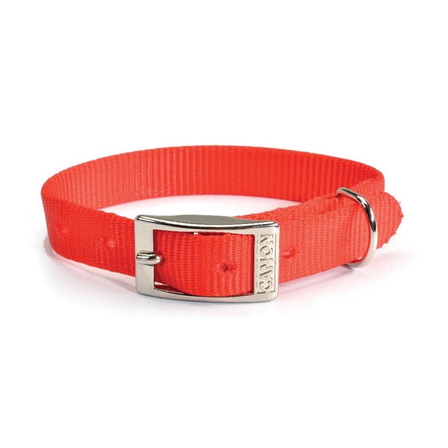 CAMON COLLARE NYLON ROSSO 1,2x28CM