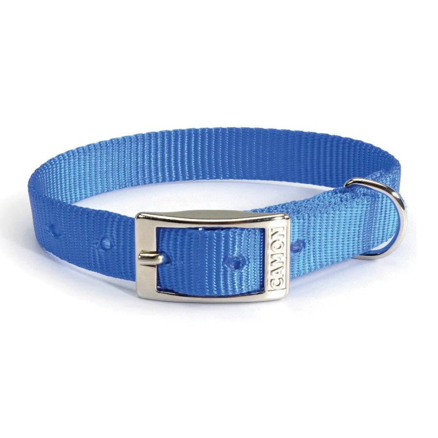 CAMON COLLARE NYLON BLU 1,2x33CM
