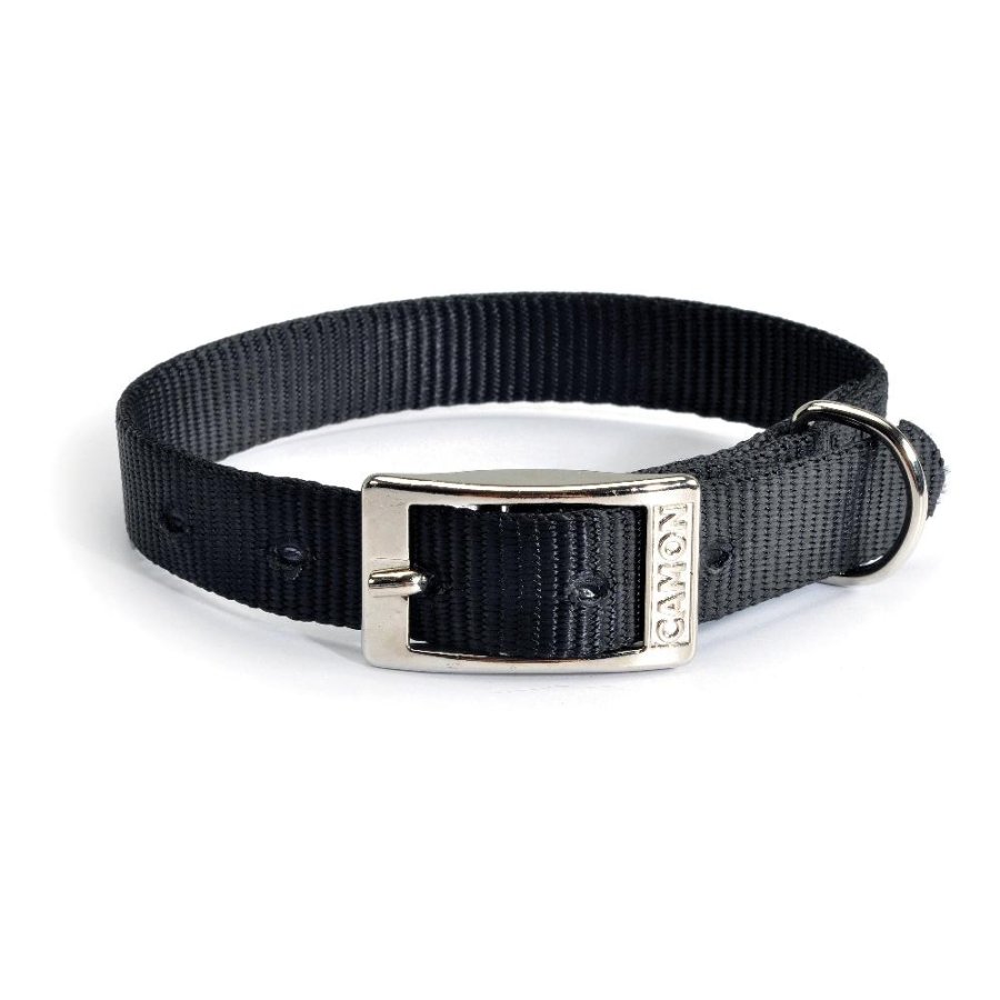 CAMON COLLARE NYLON NERO 1,2x33CM