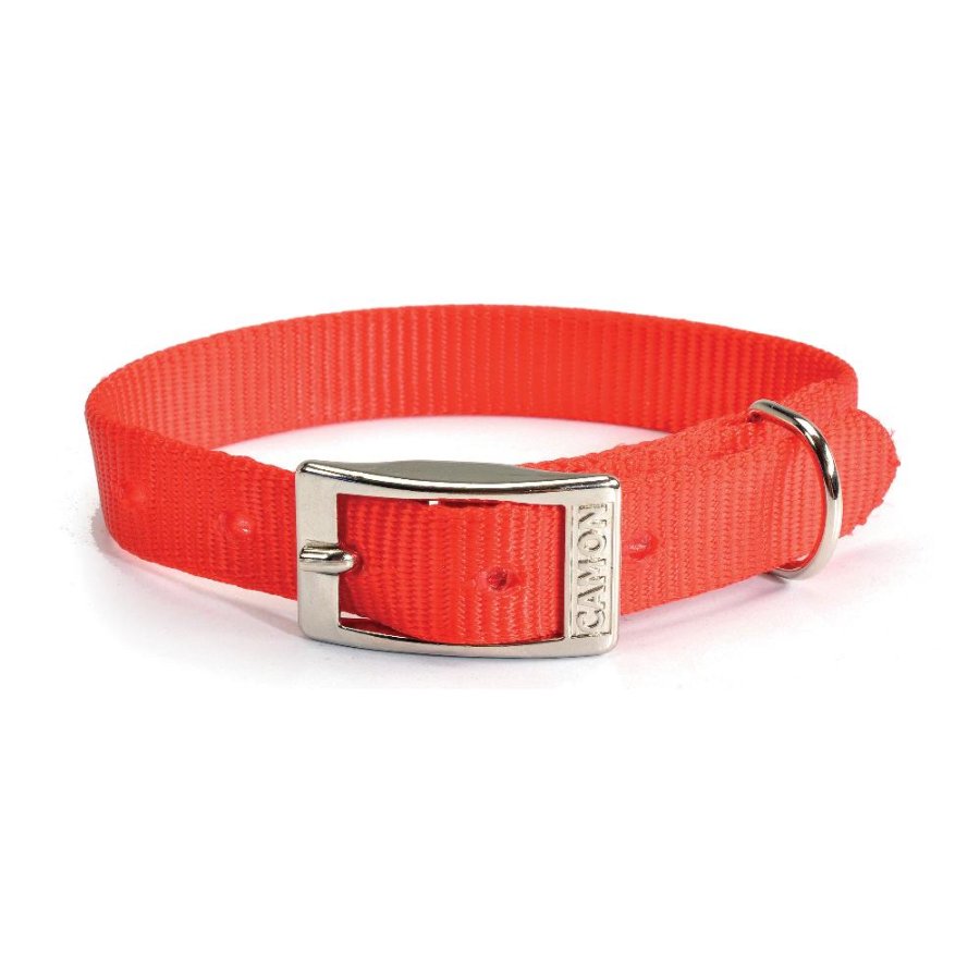 CAMON COLLARE NYLON ROSSO 1,2x33CM