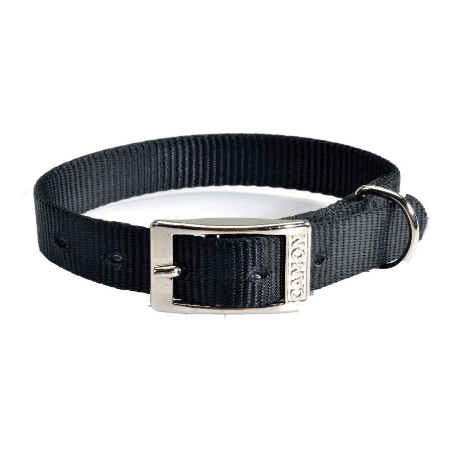 CAMON COLLARE NYLON NERO 1,2x38CM