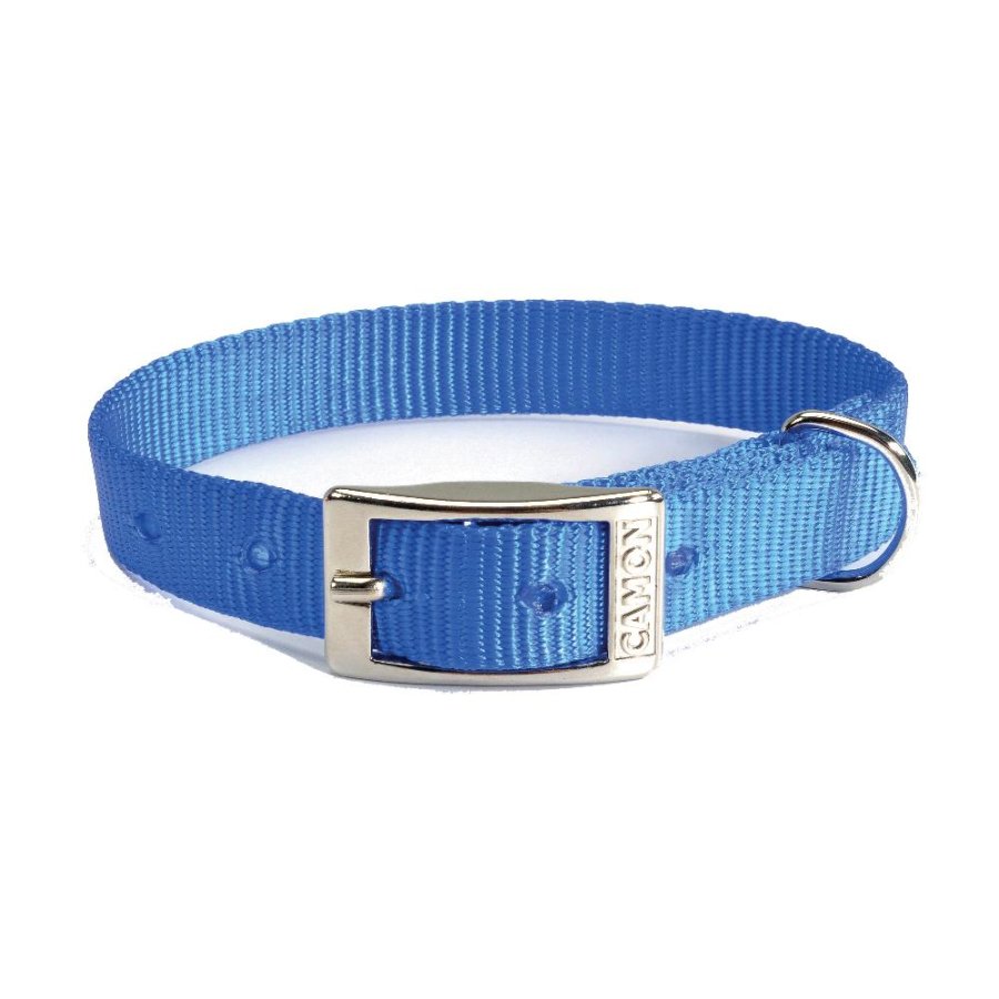 CAMON COLLARE NYLON BLU 1,2x38CM