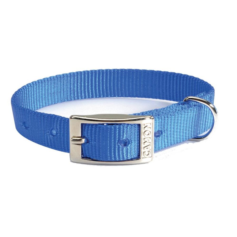 CAMON COLLARE NYLON BLU 1,5x35CM