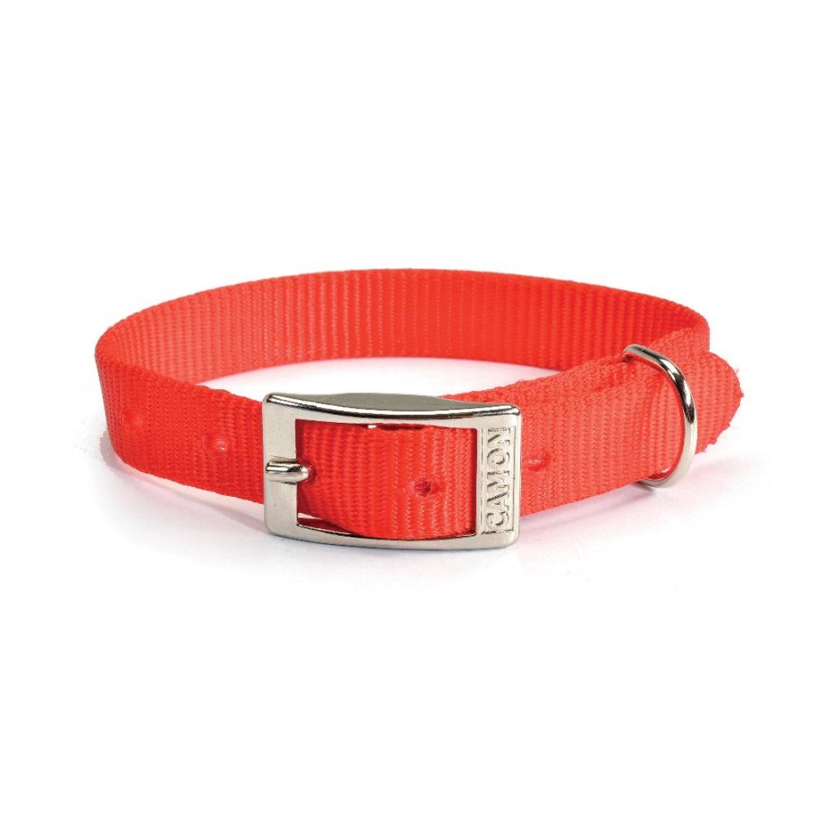 CAMON COLLARE NYLON ROSSO 1,8x40CM