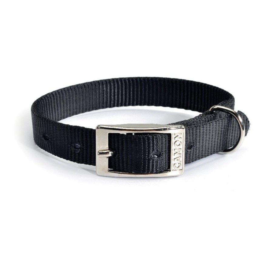 CAMON COLLARE NYLON NERO 1,8x45CM