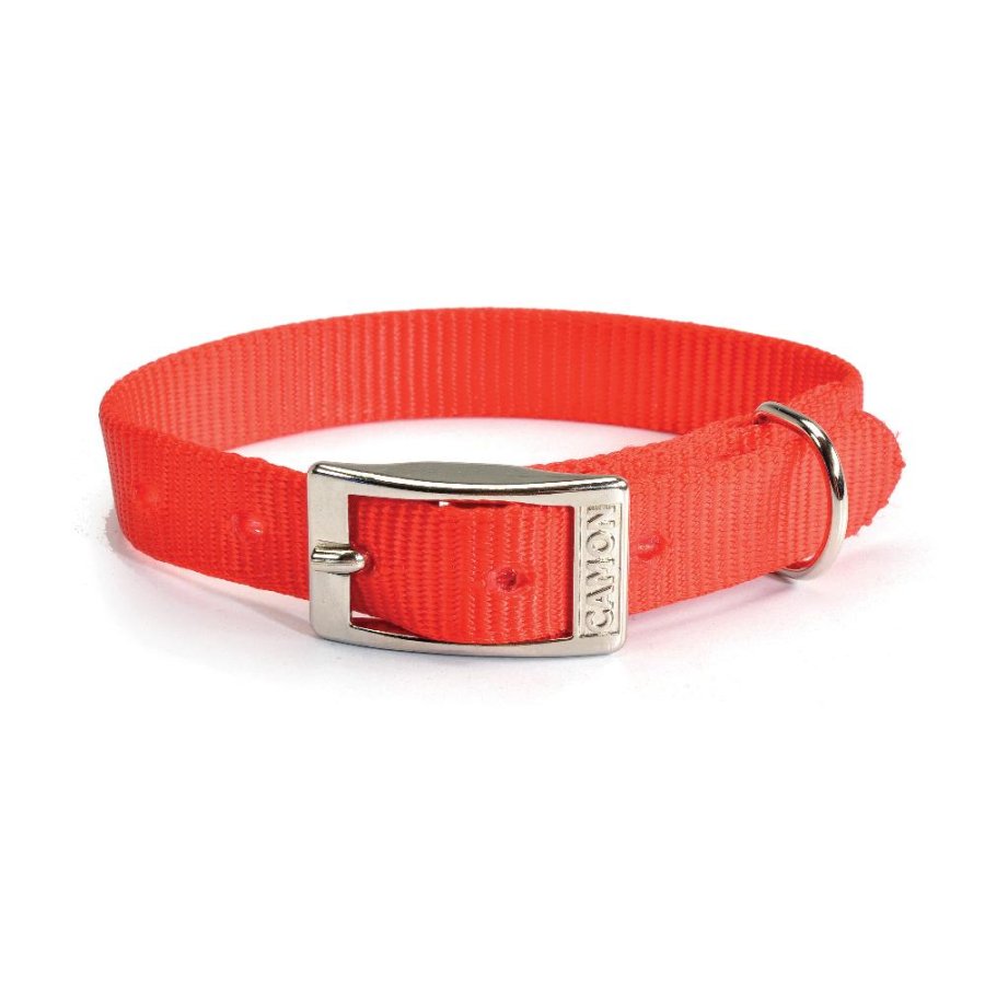 CAMON COLLARE NYLON ROSSO 1,8x45CM
