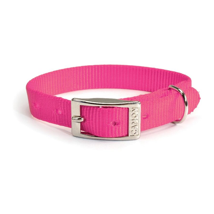 CAMON COLLARE NYLON ROSA FLUO 1,8x50CM