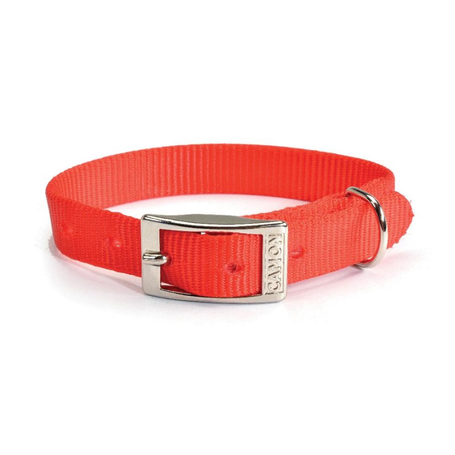 CAMON COLLARE NYLON ROSSO 1,8x50CM