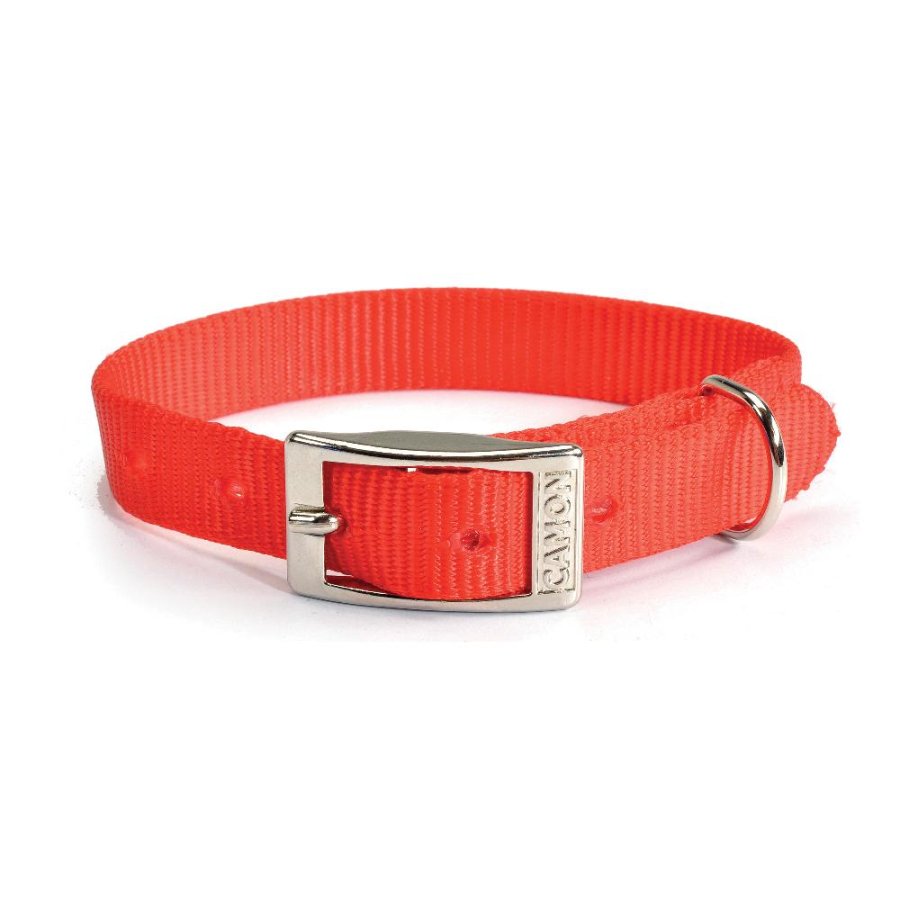 CAMON COLLARE NYLON ROSSO 2,5x65CM