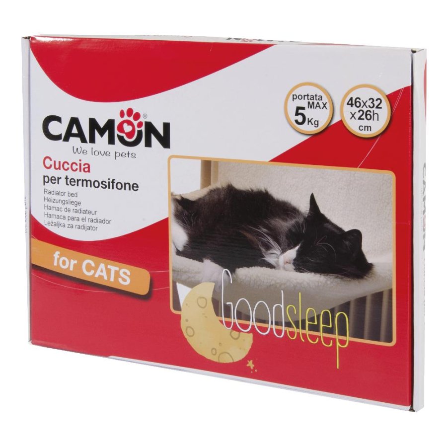 CAMON CUCCIA GATTO GOOD SLEEP TERMOSIFONE 46x32x26CM