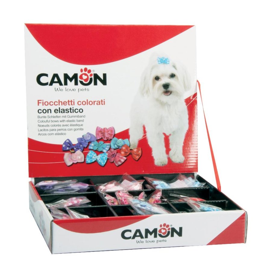 CAMON FIOCCHETTO ELASTICO COLORI ASSORTITI 4CM CAD.