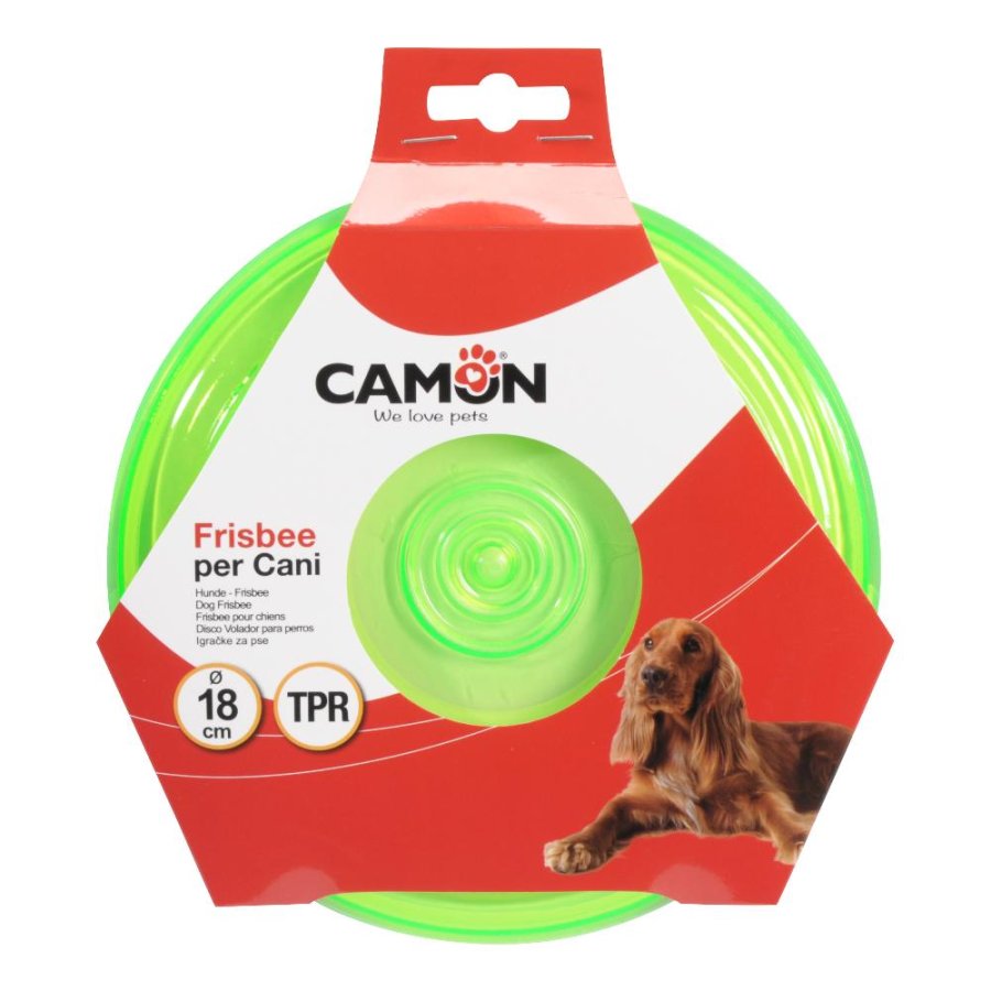 CAMON GIOCO FRISBEE GOMMA TPR 18CM CAD.