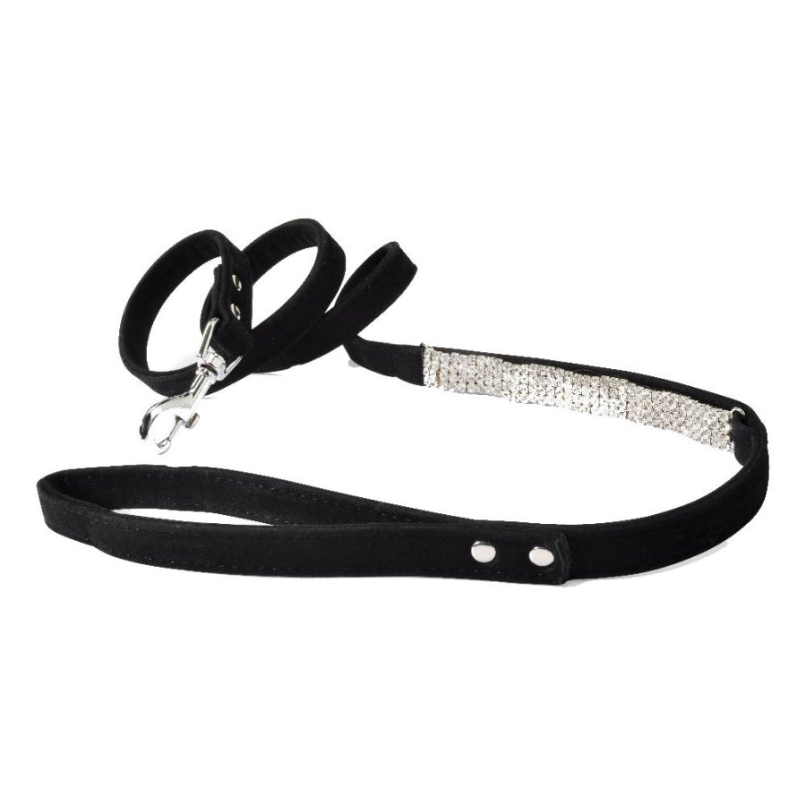 CAMON GUINZAGLIO VELLUTO STRASS 2,0x42CM