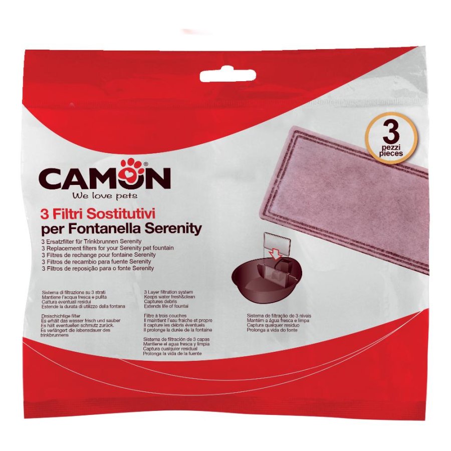 CAMON FONTANELLA AUTOMATICA KIT FILTRI RICAMBI 3PZ