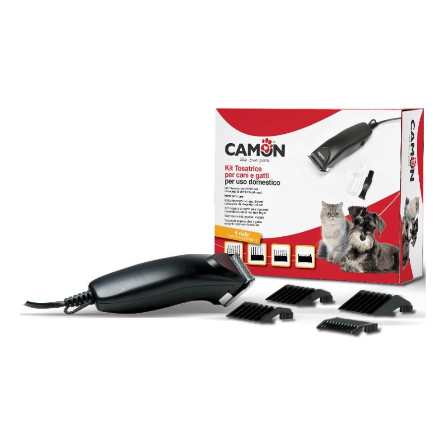 CAMON CANE/GATTO KIT TOSATRICE ELETTRICA USO DOMESTICO LAMA 1MM